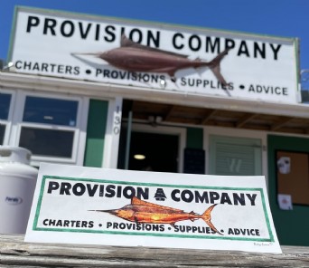 Provision Sign Decal